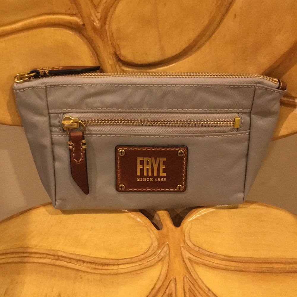 Frye cosmetic bag